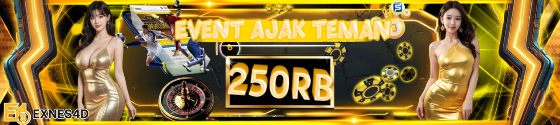 EVENT AJAK TEMAN HINGGA 250RB